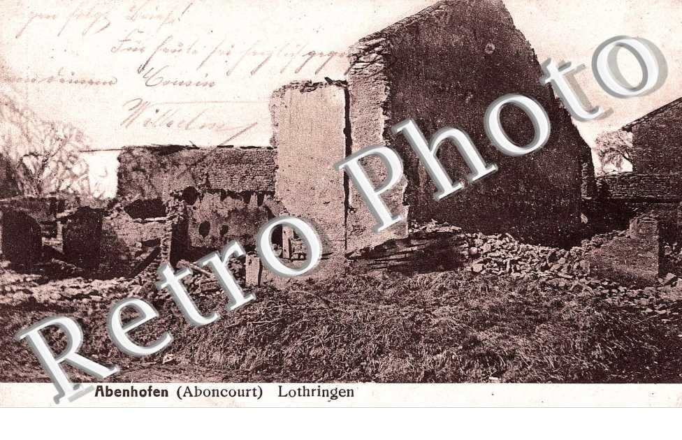 ruines  1916