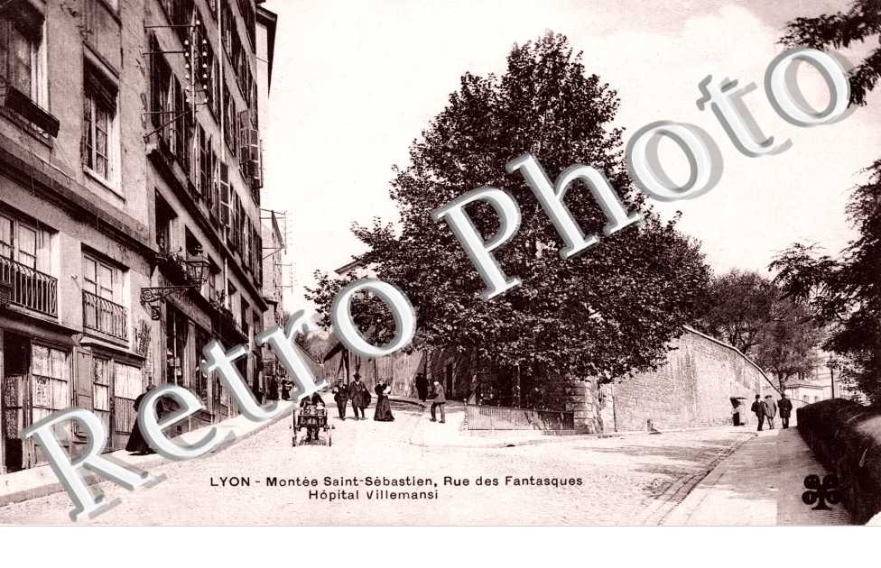montee Saint-Sébastien, rue des Frantasques Hopital Villemansi