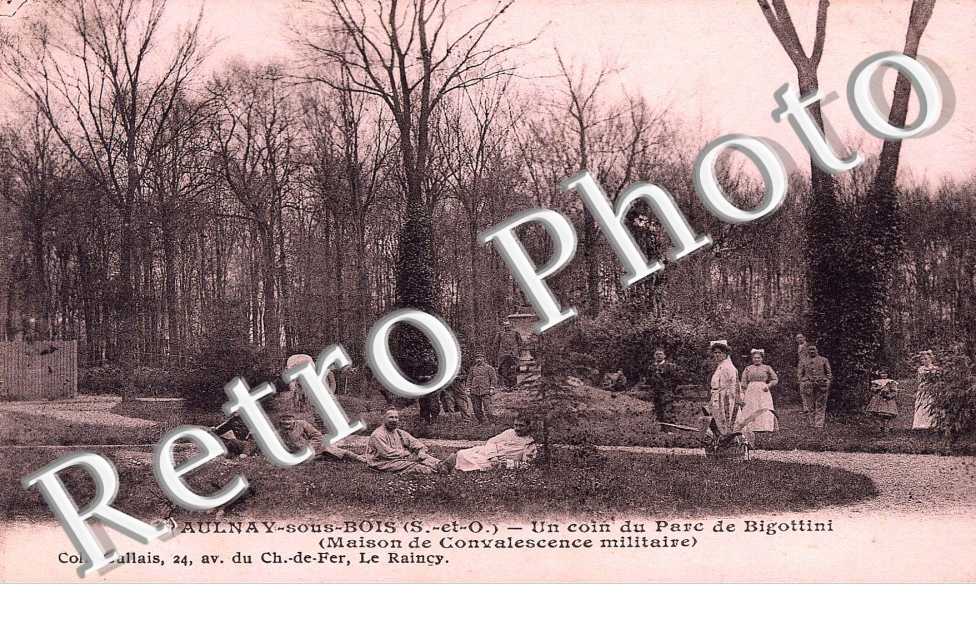 Un coin du parc Bigottini