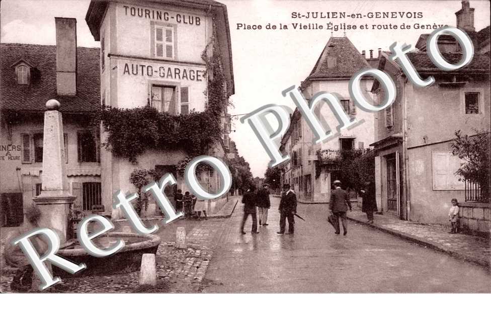 place de la vieille eglise et route de Geneve
