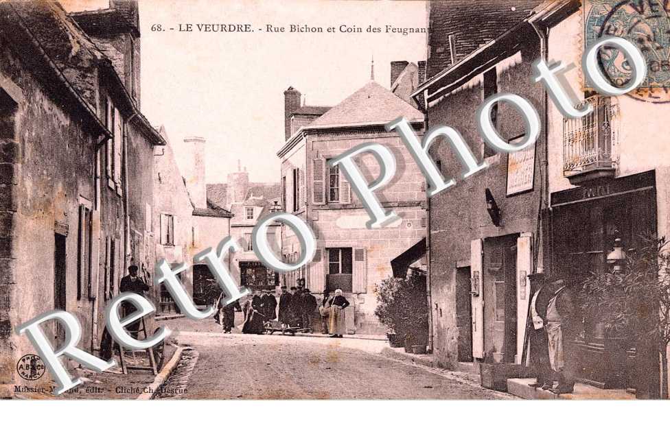 Rue Bichon et coin des Feugnants