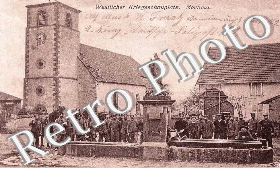 Westlicher Kriegsschauplatz - Feldpostkarte
