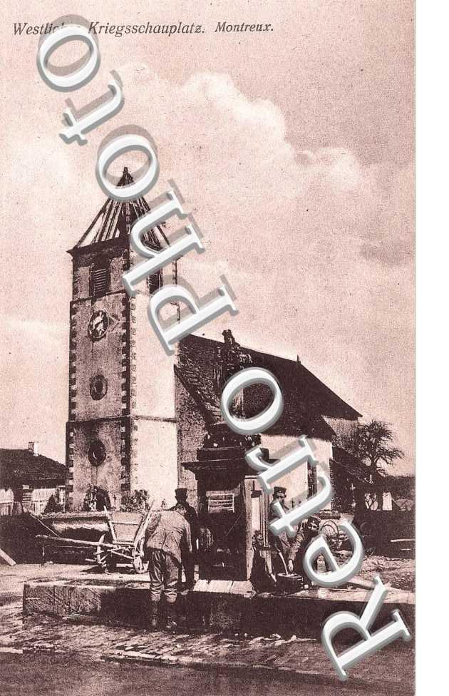 Westlicher Kriegsschauplatz - Feldpostkarte