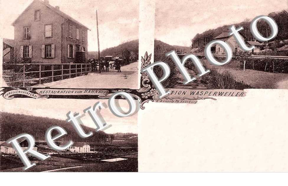 Restauration zum Bahnhof - Station - Forellenzucherei