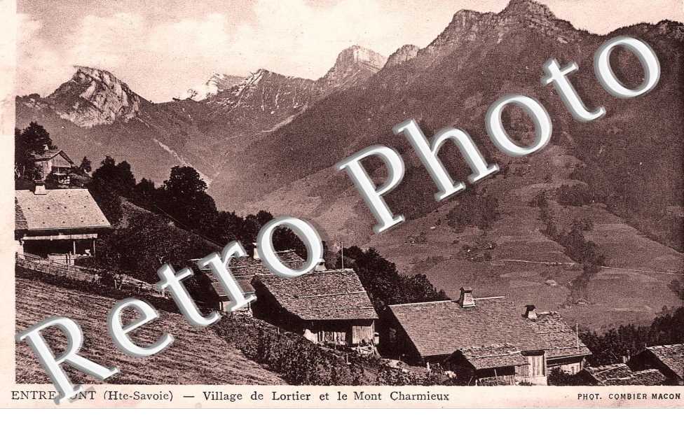 village de Lortier et le Mont Charmieux