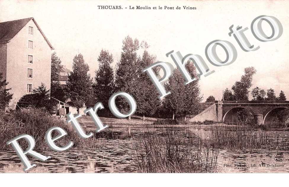Le Moulin et le Pont de Vrines