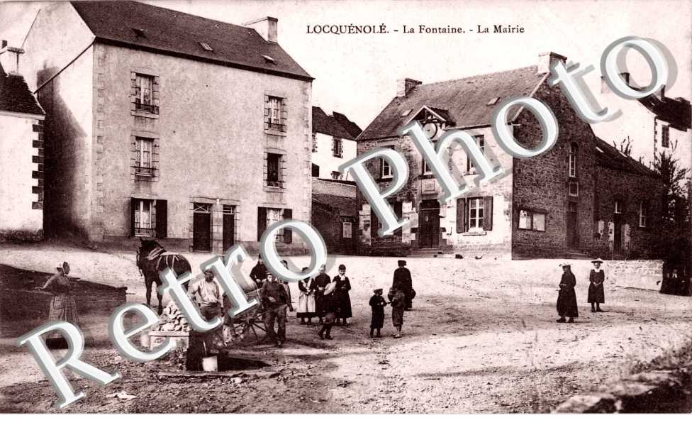la fontaine, la mairie