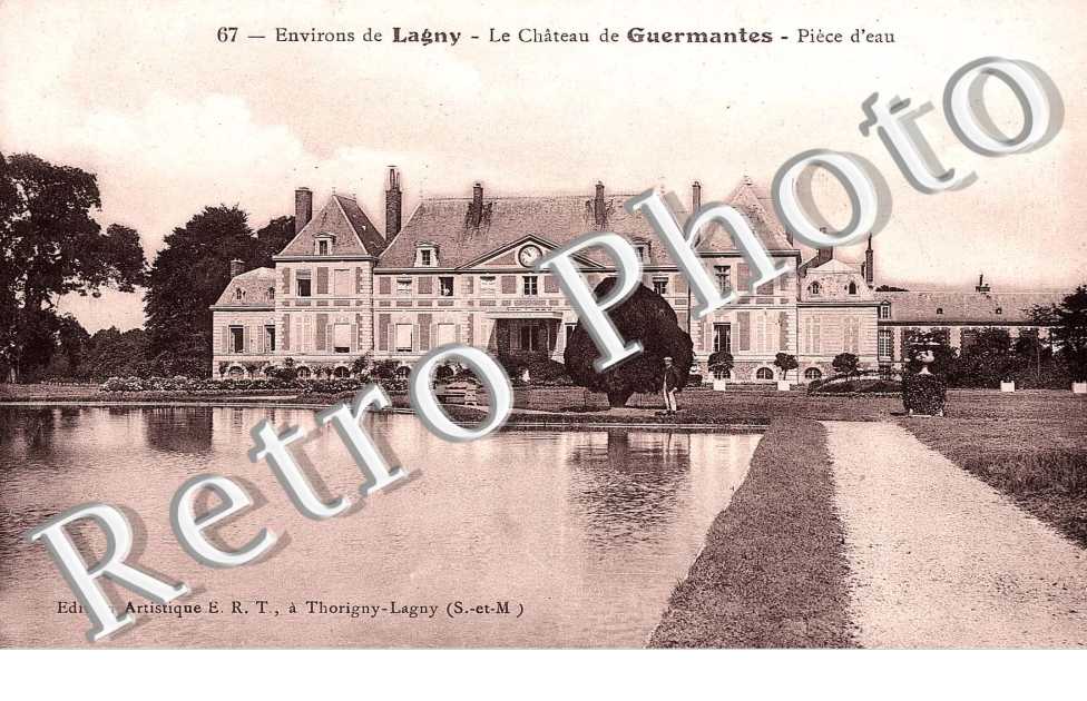 Le chateau de Guermantes - piece d&#039;eau