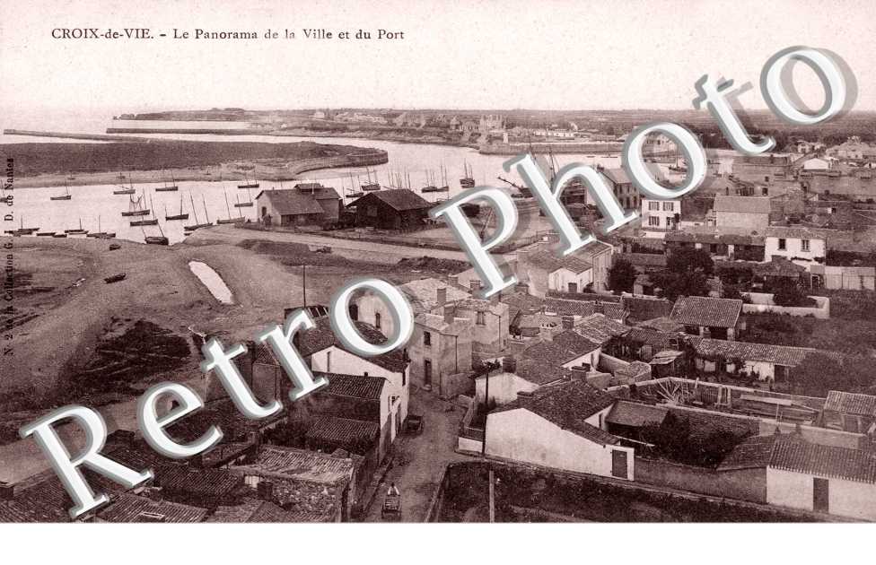 Vue panoramique de la ville et du port