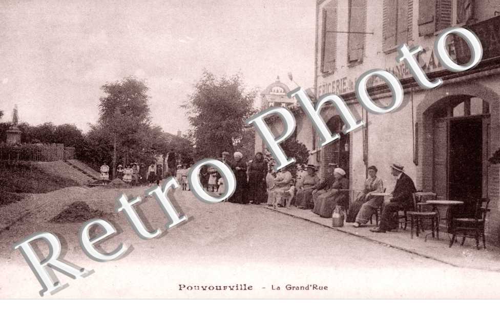Pouvourville - la Grand&#039;Rue