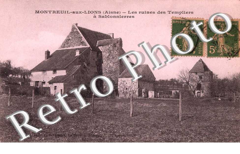 LES RUINES DES TEMPLIERS a Sablonnierres