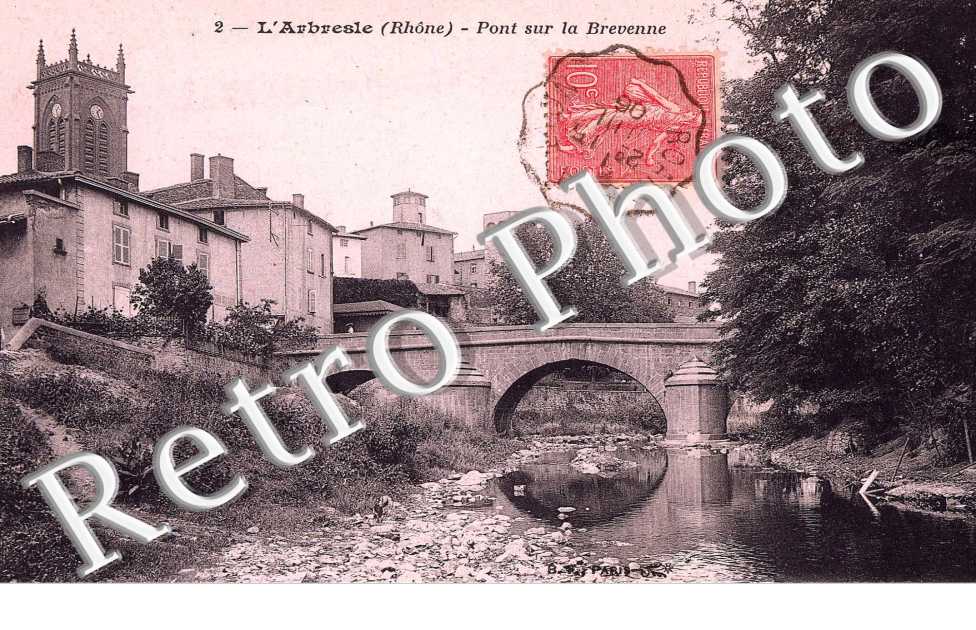 PONT SUR LA BREVENNE
