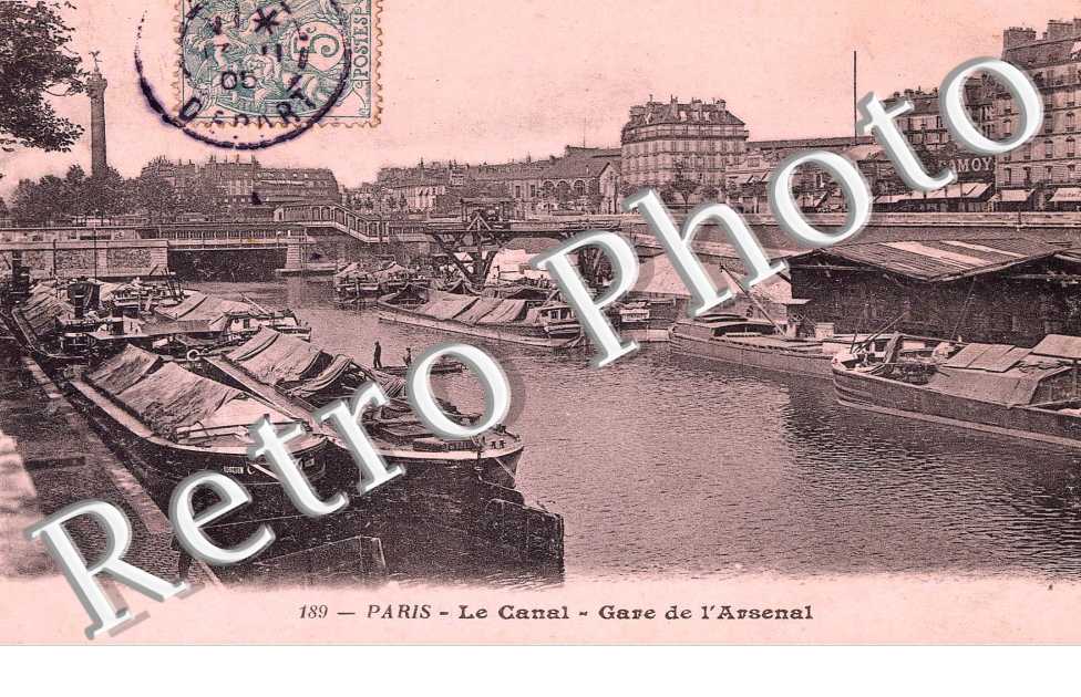 LE CANAL GARE DE L&#039;ARSENAL