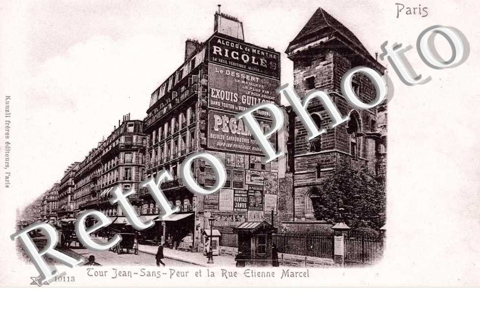 ToUR JEAN SANS PEUR ET RUE ETIENNE MARCEL