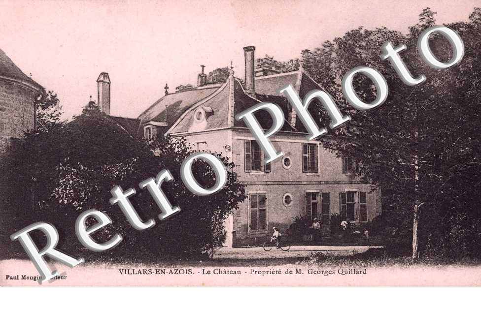 Le chateau - propriete de M. Georges Quillard