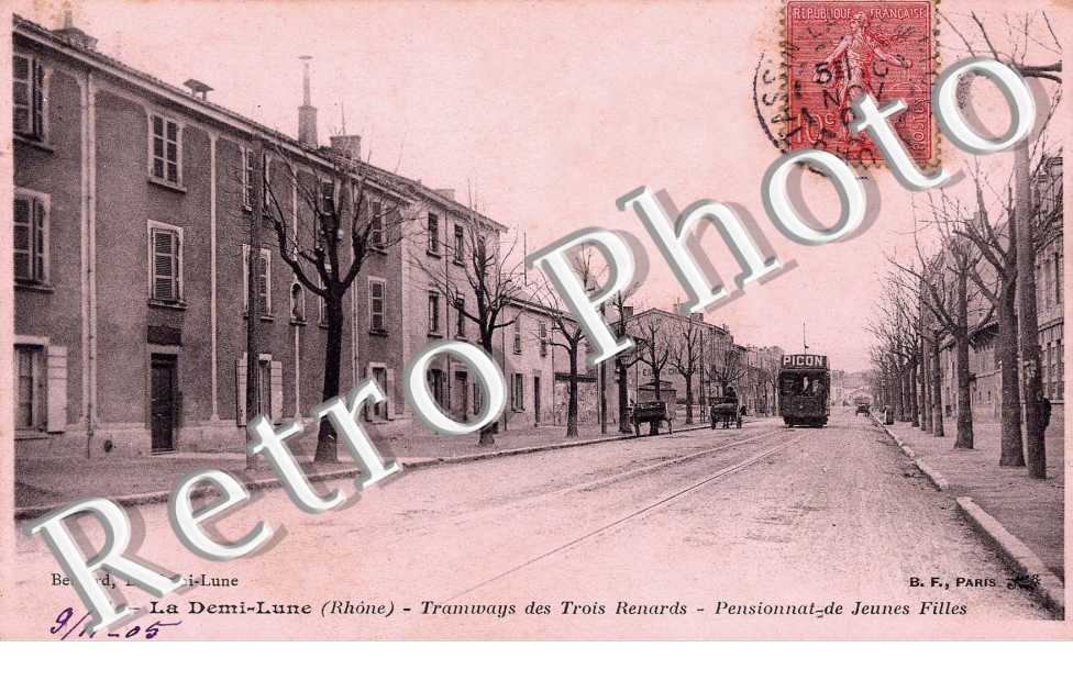 Tramways des trois Renards - pensionnat de jeunnes filles