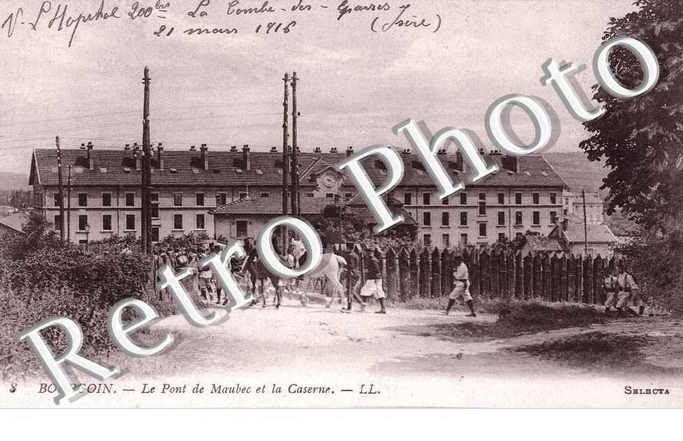 le pont de Maubec et la Caserne