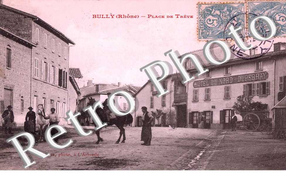 Place de la treve - Hotel du nord - Duperray