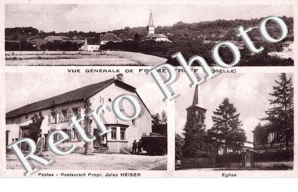 Eglise, Postes, Restaurant Proprietaire Jules Heiser
