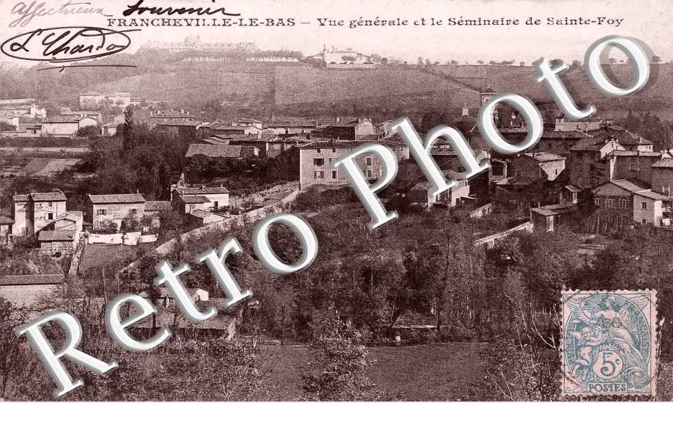 vue generale et le Séminaire de Sainte Foy