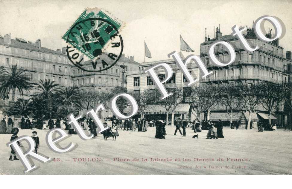 place de la Liberté et les Dames de France