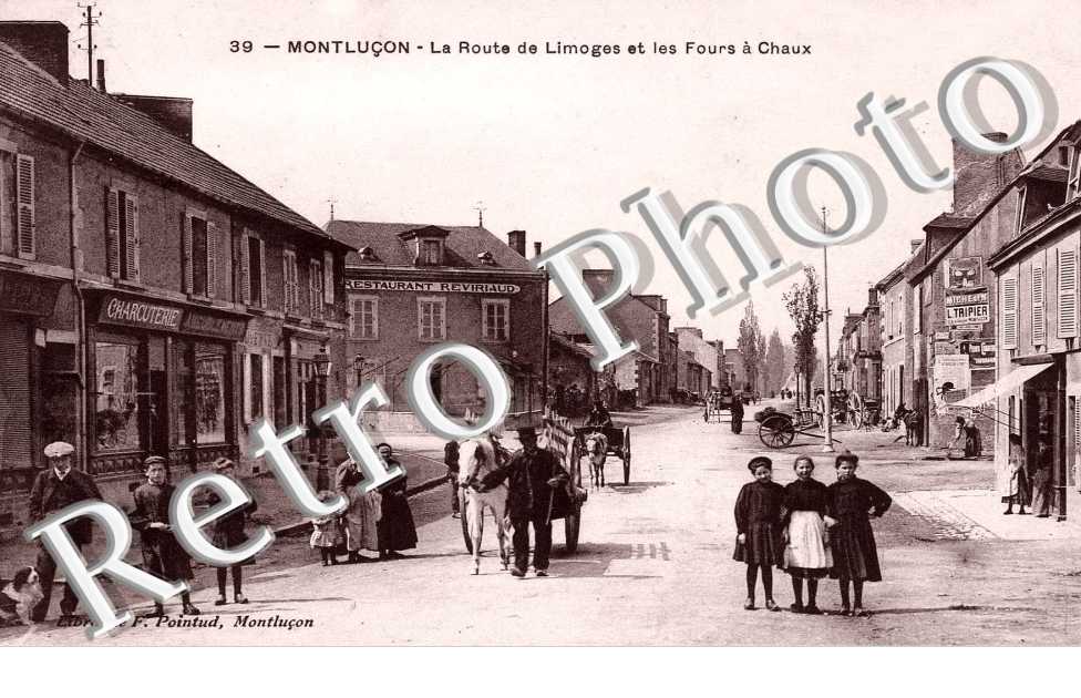 Route de Limoges et les Fours a Chaux