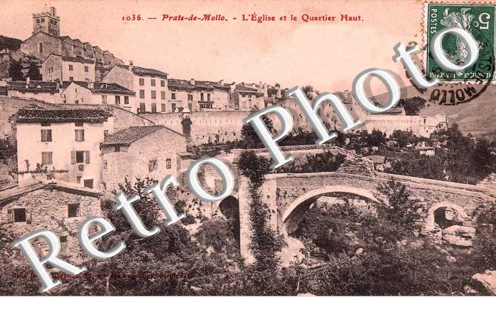 l&#039;eglise et le quartier haut