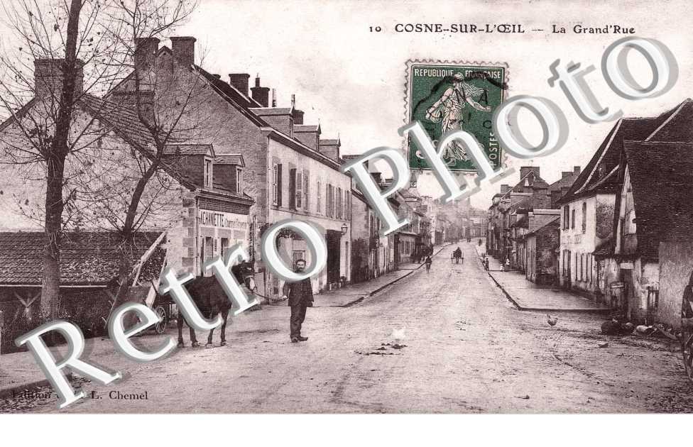Cosne-sur-L&#039;oeil la grand&#039;rue