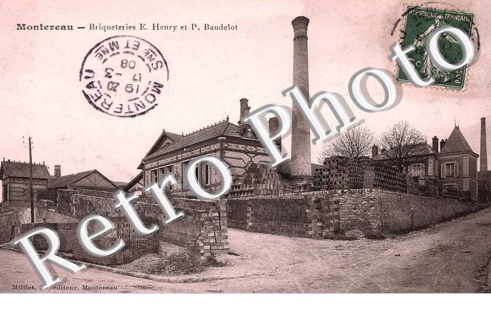 Montereau - Briqueterie E. Henry et P. Baudelot