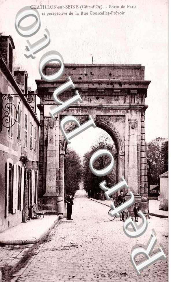 PORTE DE PARIS ET RUE DE COURCELLES PREVOIR