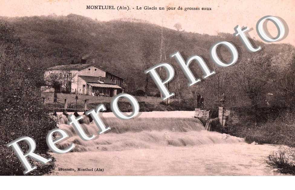 le Glacis un jour de grosses eaux