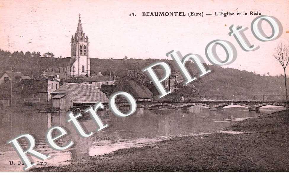 L&#039;eglise et la Risle