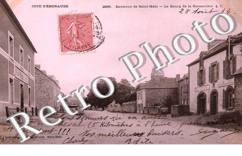 Le bourg de la Gouesniere