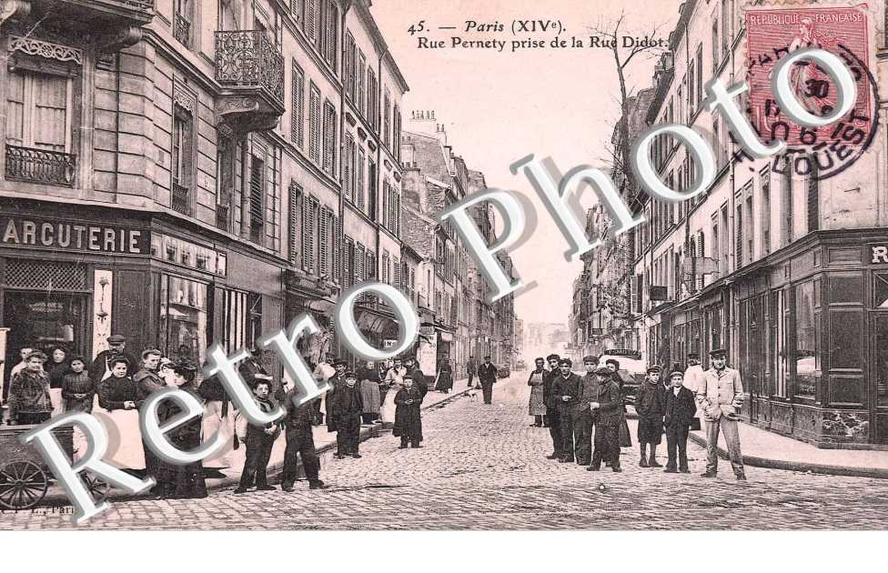 Rue Pernety prise de la rue Didot