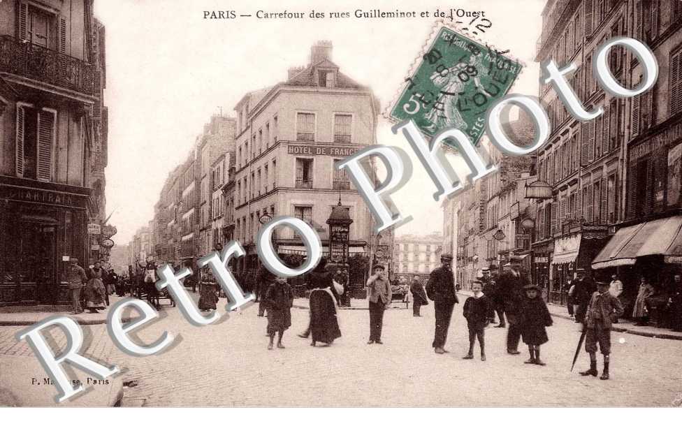 Carrefour des rues Guilleminot et de l&#039;ouest
