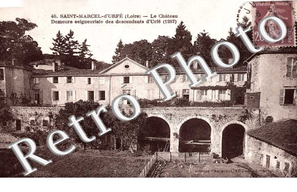 le chateau, demeure seigneuriale des descendants d&#039;Urfe