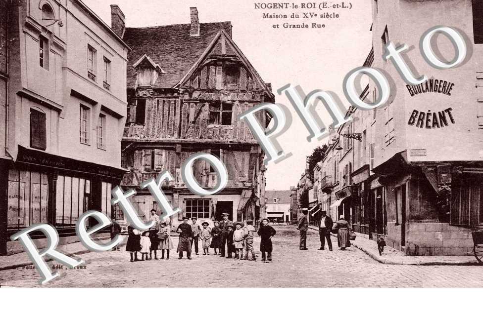 maison du XVe siecle et grande rue