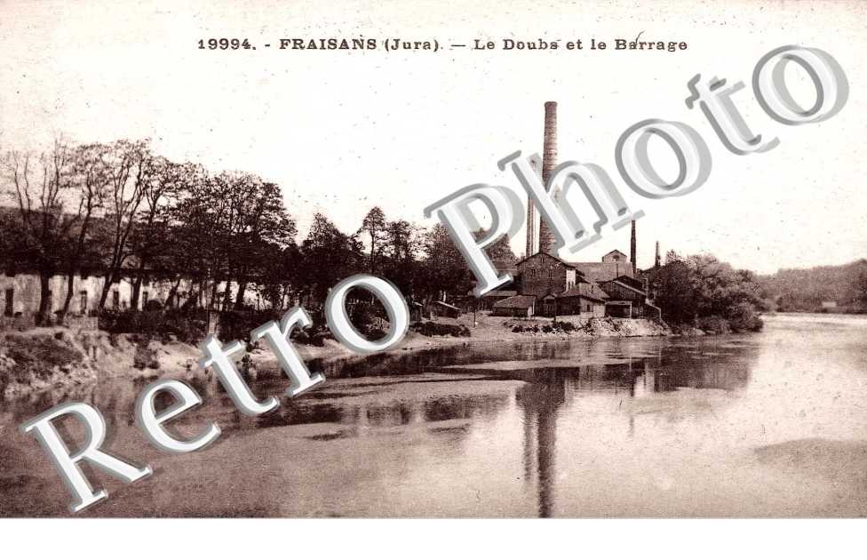  LE DOUBS ET LE BARRAGE