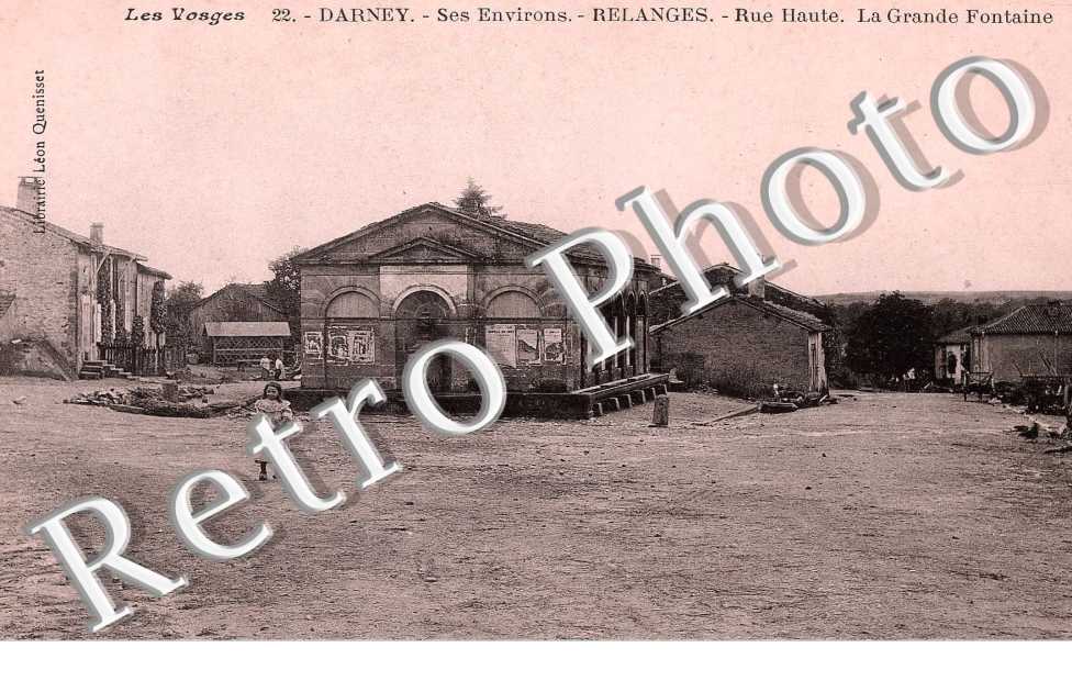 Rue haute - la grande fontaine