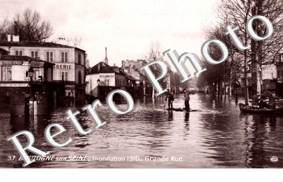 grande rue Inondation 1910