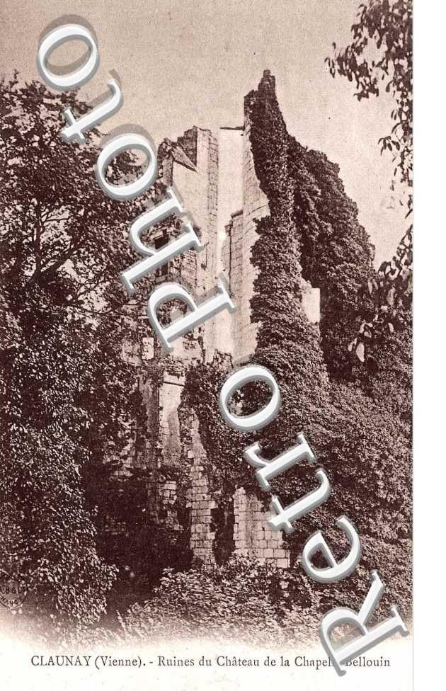 RUINES DU CHATEAU DE LA CHAPELLE