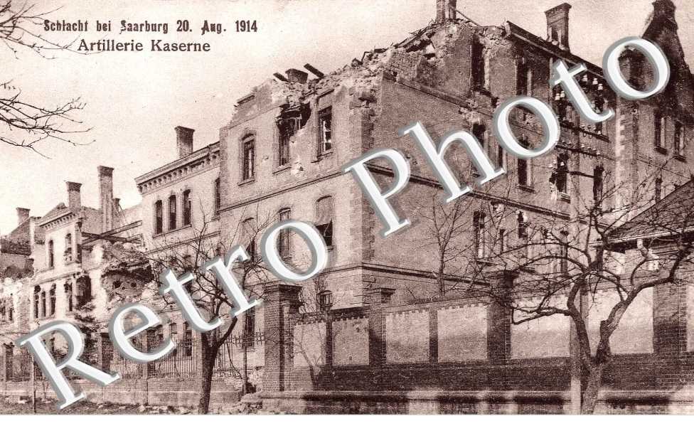 Artillerie caserne aout 1914