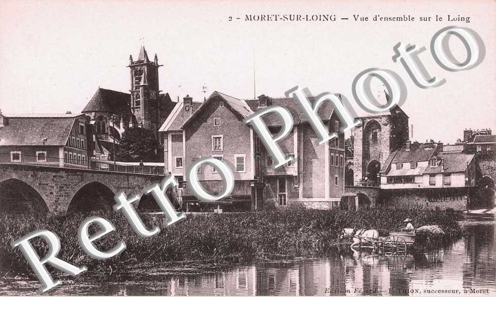 vue d&#039;ensemble sur le Loing