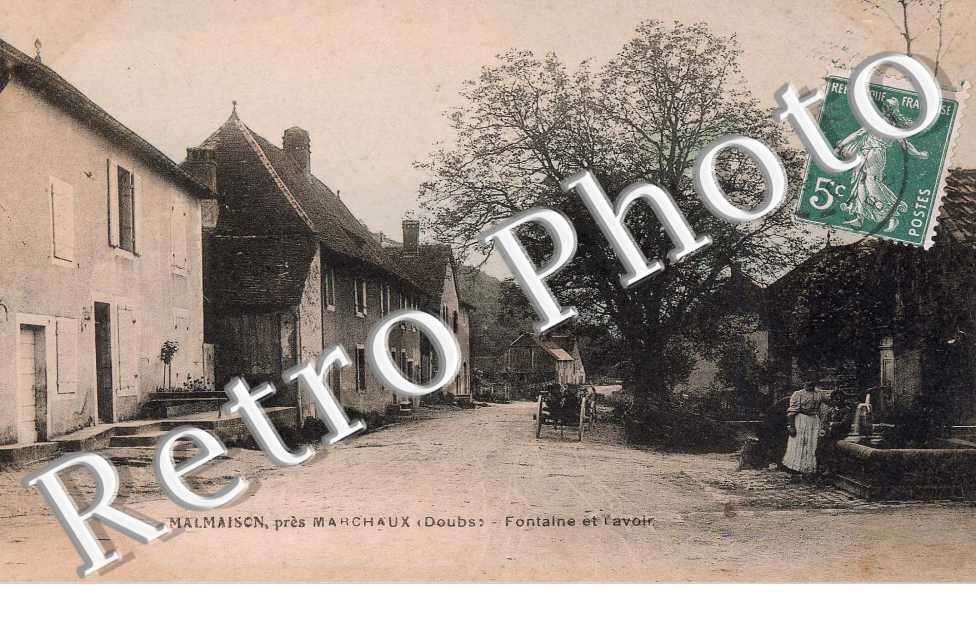 Malmaison, Fontaine et Lavoir