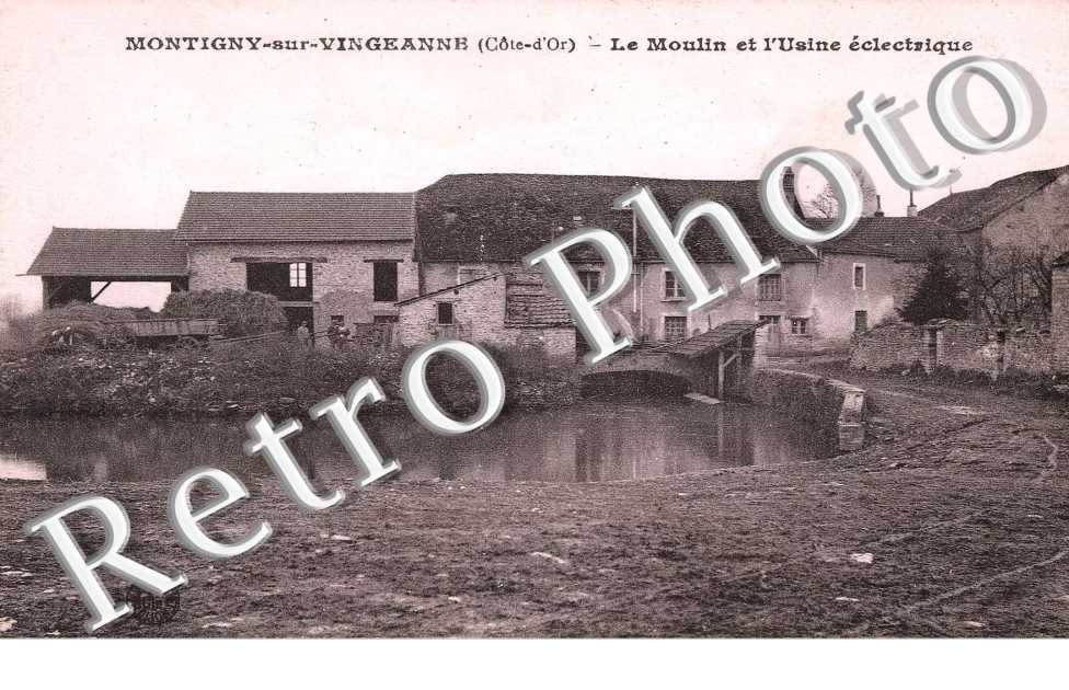 moulin et usine electrique