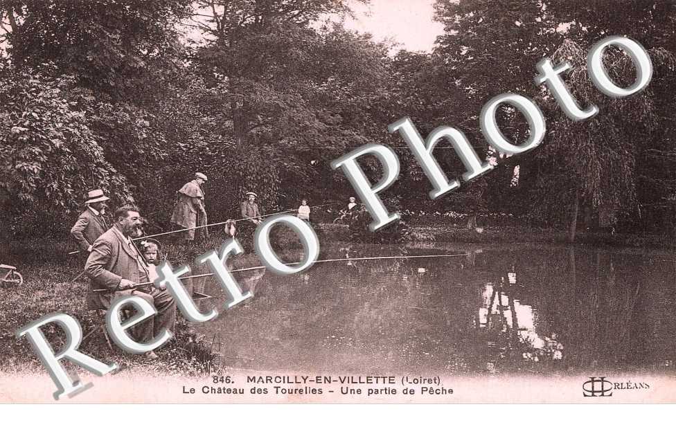 le chateau des Tourelles, une partie de peche