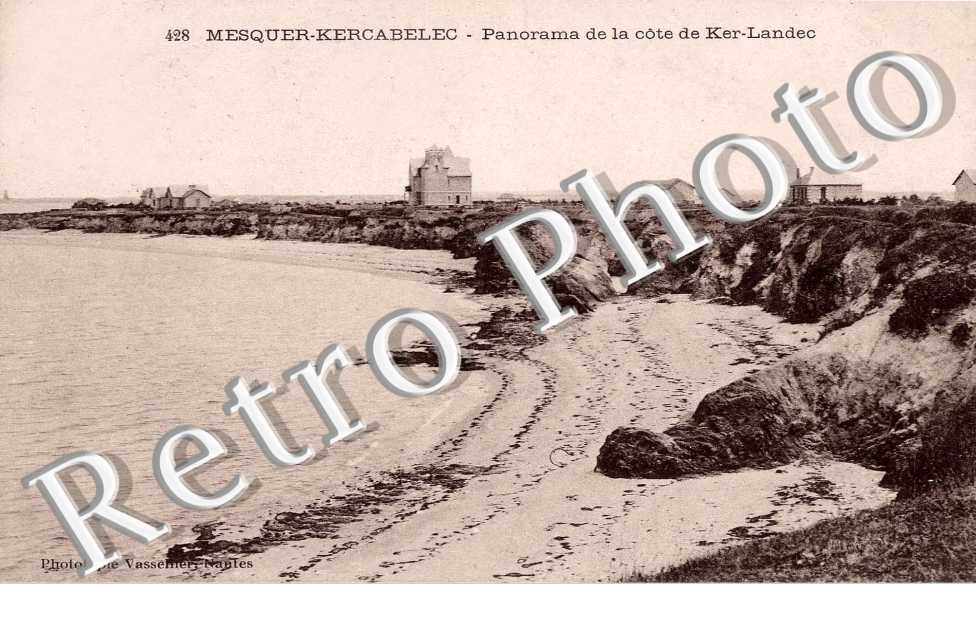 panorama de la cote de Ker Landec