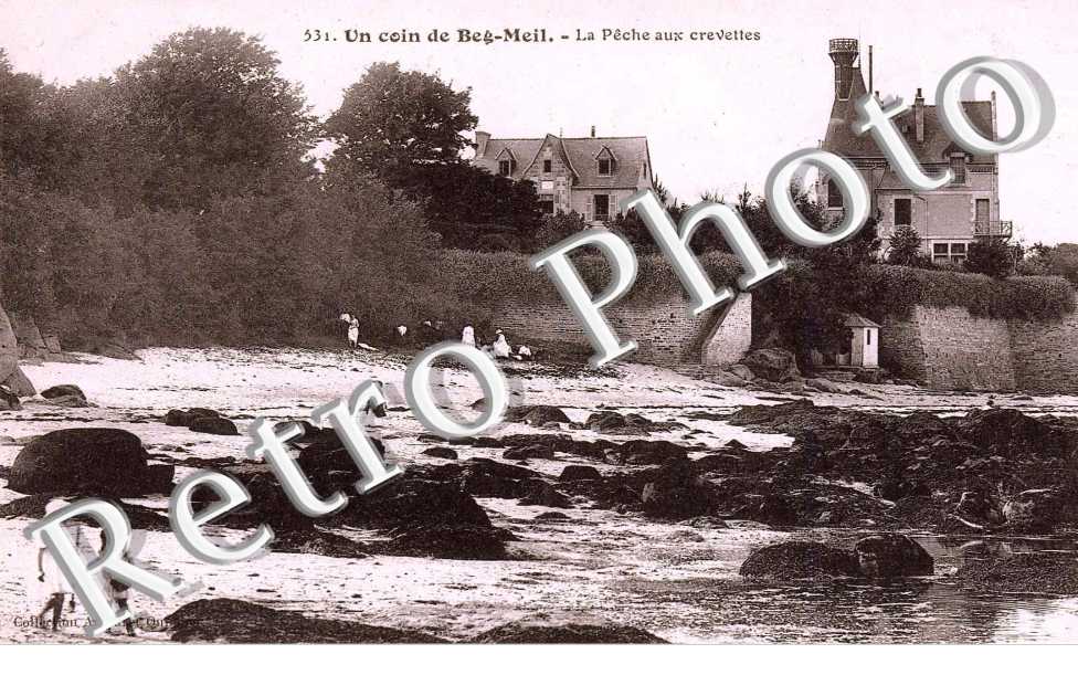Beg Meil, la Peche aux crevettes