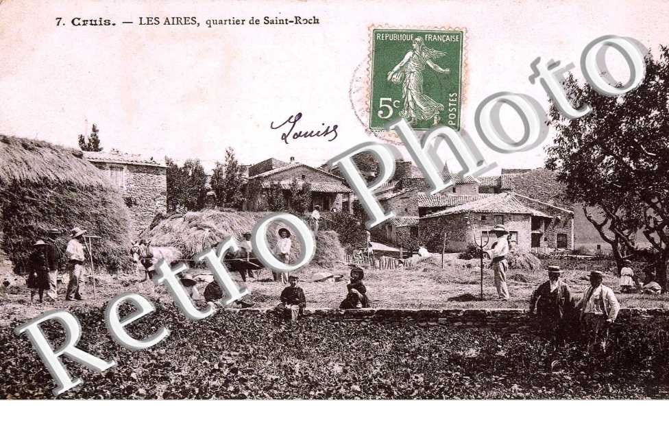 les aires quartier de Saint Roch