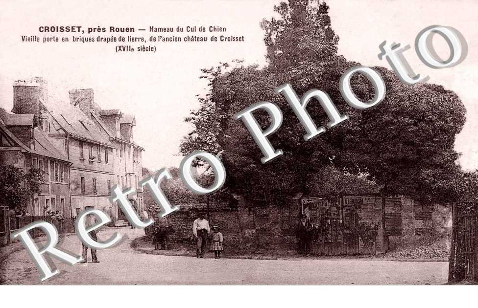 Hameau du cul de chien- vieille porte du chateau